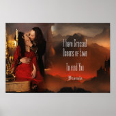 Ozeane der Zeit - Dracula Quote Poster (Vorne)