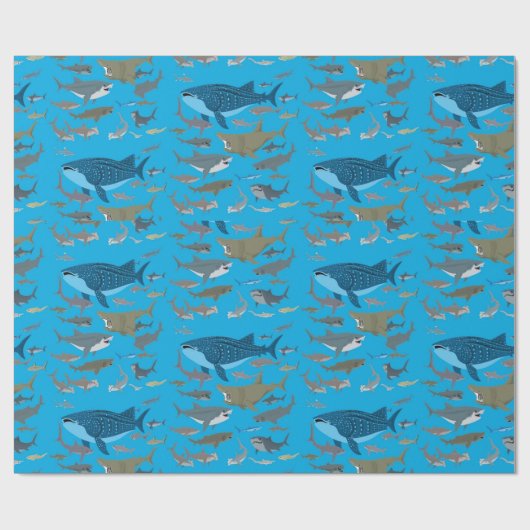 Ozeane Geschenkpapier (Flach)