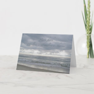 Ozeane haben Glaubensförderungskarte Karte