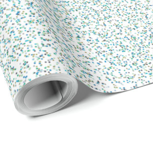 Ozeane Inspiriert gesprenkelte Punkte Geschenkpapier