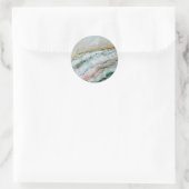 Ozeane Inspirierte Telefonzelle Runder Aufkleber (Tasche)