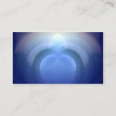 Ozeane von Liebe Wedding Visitenkarte (Rückseite)