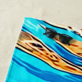 Ozeanembrace: Reise der Meeresschildkröte Strandtuch (Beispiel)