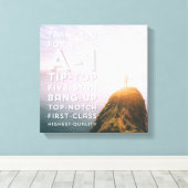 Ozeanepiphany #2 (12x12) leinwanddruck (Insitu (Holzboden))