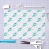Ozeanfisch-Aquaverpackung Seidenpapier (Handwerk)