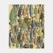 Ozeanfische Tropische Fische Exotische Farben Fleecedecke (Vorderseite)