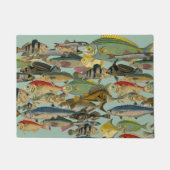 Ozeanfische Tropische Fische Exotische Farben Fußmatte (Vorderseite)