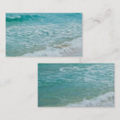 Ozeanfotografie Visitenkarten Zollvorlage Visitenkarte (Vorne/Hinten)