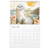 Ozeanfreunde – Boho-Tierkalender 2026 Kalender (Mär 2027)