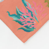 Ozeangedankenblanket für Säuglinge, Kinder, Erwach Fleecedecke (Ecke)