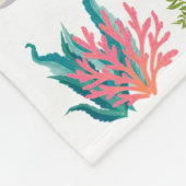 Ozeangedankenblanket für Säuglinge, Kinder, Erwach Fleecedecke (Ecke)