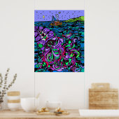 Ozeangeheimnis Poster (Küche)