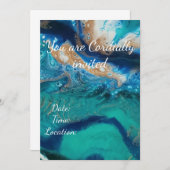 Ozeangeodulation Einladung (Vorne/Hinten)