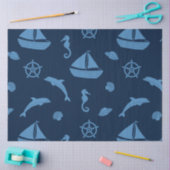 Ozeangewebe Seidenpapier (Basteln)