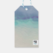 Ozeangrenze Geschenkanhänger (Rückseite)