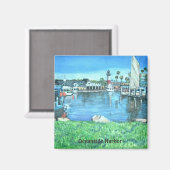 Ozeanhafen - Magnet (Vorderseite/Rückseite)