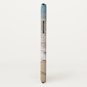 Ozeanherzen im Sand mit Namen Case-Mate iPhone Hülle (Hinten/Rechts)