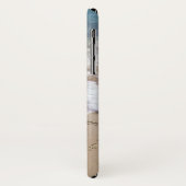 Ozeanherzen im Sand mit Namen Case-Mate iPhone Hülle (Hinten/Links)