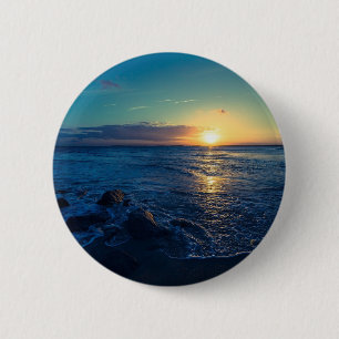 Ozeanhorizont Sonnenuntergang Button