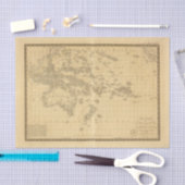 Ozeanien 2 2 seidenpapier (Handwerk)