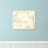 Ozeanien 2 leinwanddruck (Insitu (Holzboden))