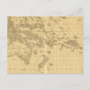 Ozeanien 2 postkarte