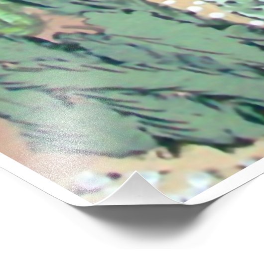 Ozeanien Fotodruck (Ecke)