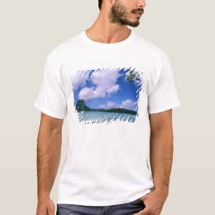 Ozeanien, Französisch-Polynesien, Tahiti. Ansicht T-Shirt