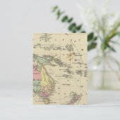 Ozeanien Postkarte (Stehend Vorderseite)