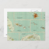 Ozeanien Postkarte (Vorne/Hinten)