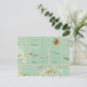 Ozeanien Postkarte (Stehend Vorderseite)