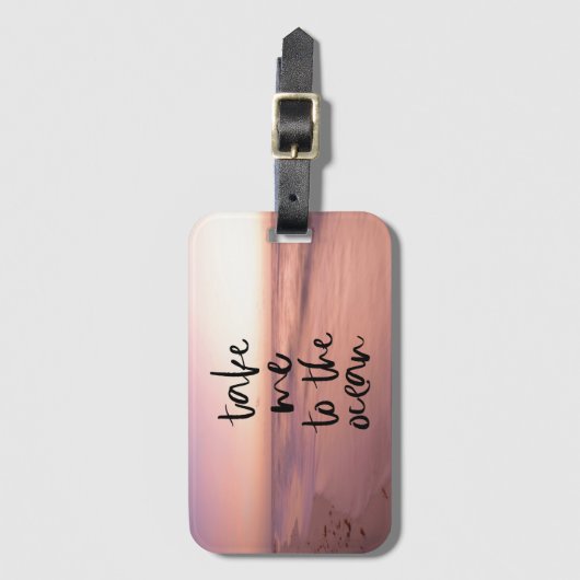 ozeanInspiriert Gepäckanhänger (Vorderseite Vertikal)