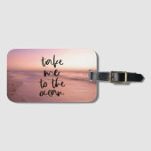 ozeanInspiriert Gepäckanhänger (Vorderseite (Horizontal))