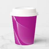 OzeanInspiriert Papierstapel - Fettgewebte Welleng Pappbecher (Vorderseite)