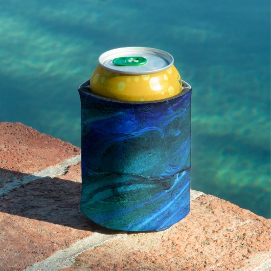 Ozeanisch geformter Stein Dosenkühler (In Situ Pool)