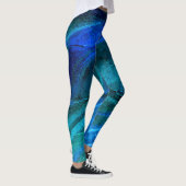 Ozeanisch geformter Stein  Leggings (Rechts)