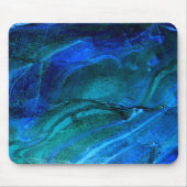 Ozeanisch geformter Stein  Mousepad (Vorne)