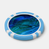 Ozeanisch geformter Stein  Pokerchips (Einzeln)