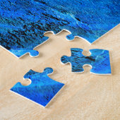 Ozeanisch geformter Stein  Puzzle (Seite)