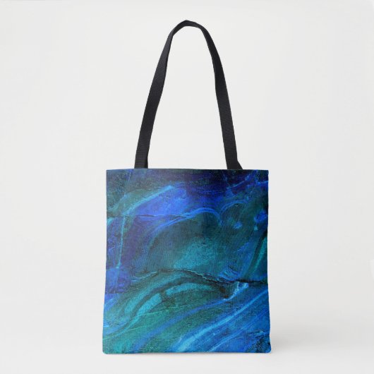 Ozeanisch geformter Stein Tasche (Vorderseite)