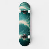 Ozeanisch Skateboard (Vorderseite)