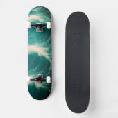 Ozeanisch Skateboard (Vorderseite)