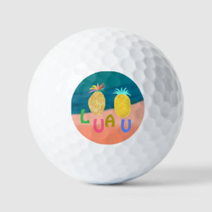 Ozeanische Ananas Luau Golfball