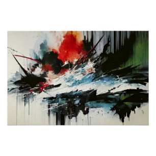 Ozeanische Explosion Poster