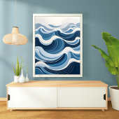 Ozeanische Harmonie: Eine serene Seascape Poster