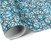 Ozeanische Krawatte Die Geschenkpapier (Rolleneckpunkt)