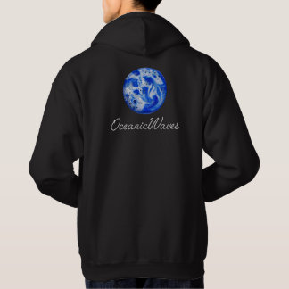 Ozeanische Wellen (einzigartig) Hoodie
