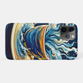 Ozeankaffee Case-Mate iPhone Hülle (Rückseite (Horizontal))