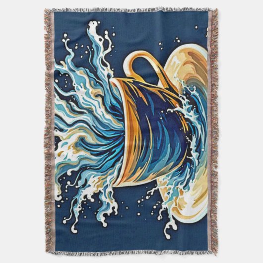 Ozeankaffee Decke (Vorderseite Vertikal)