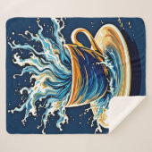 Ozeankaffee Sherpadecke (Vorderseite (Horizontal))